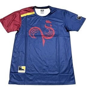 Overwatch League Paris Eternal Jersey Size Large Blue Red Esports Shirt Fanatics